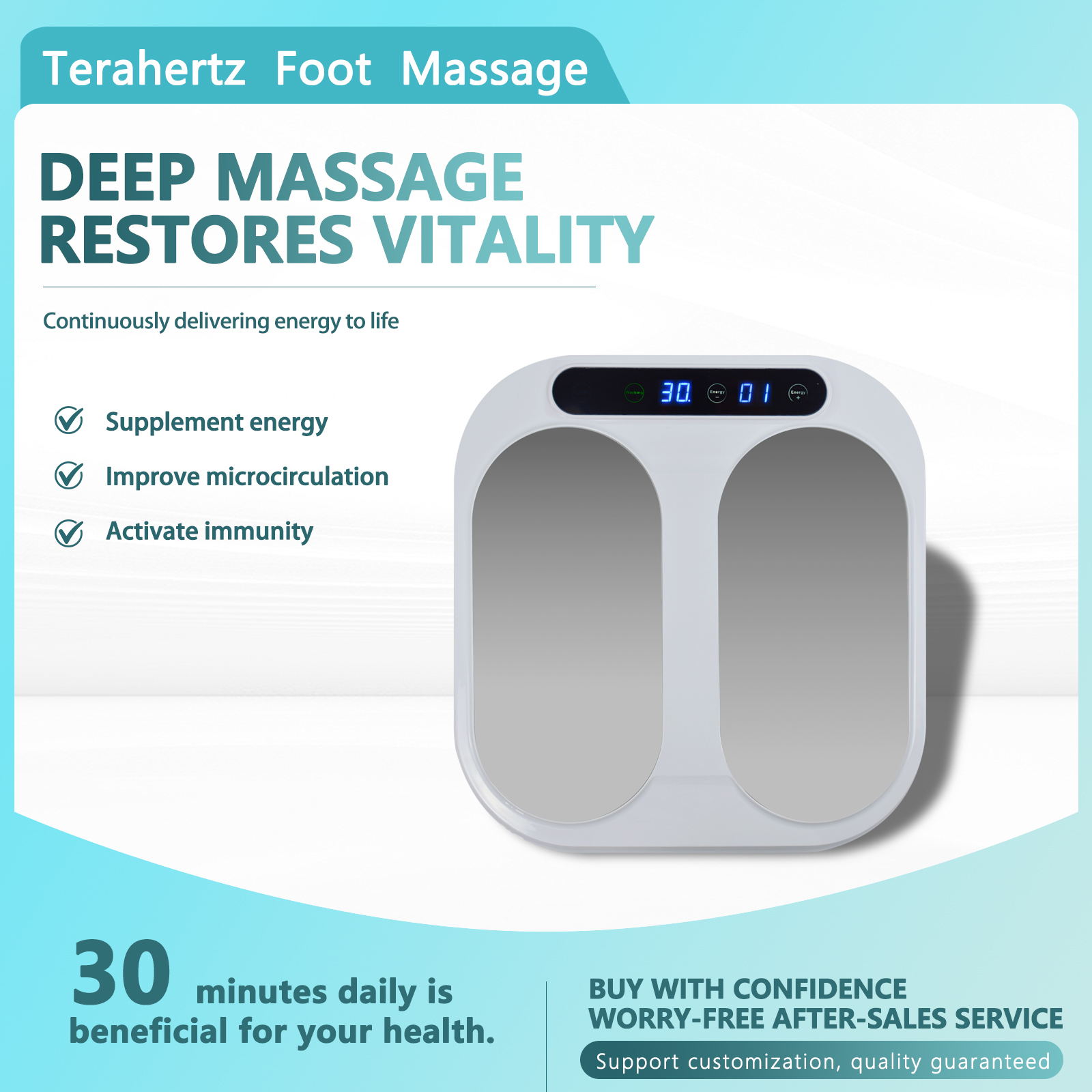 Health Wellness And Spa - Terahertz P90 P100 Electromagnetic Foot Health