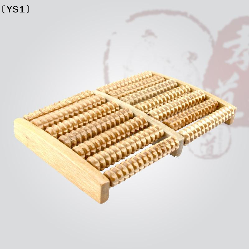 Reflexology Foot Roller - 〔YS1〕 Wooden Foot Massager Roller Reflexology