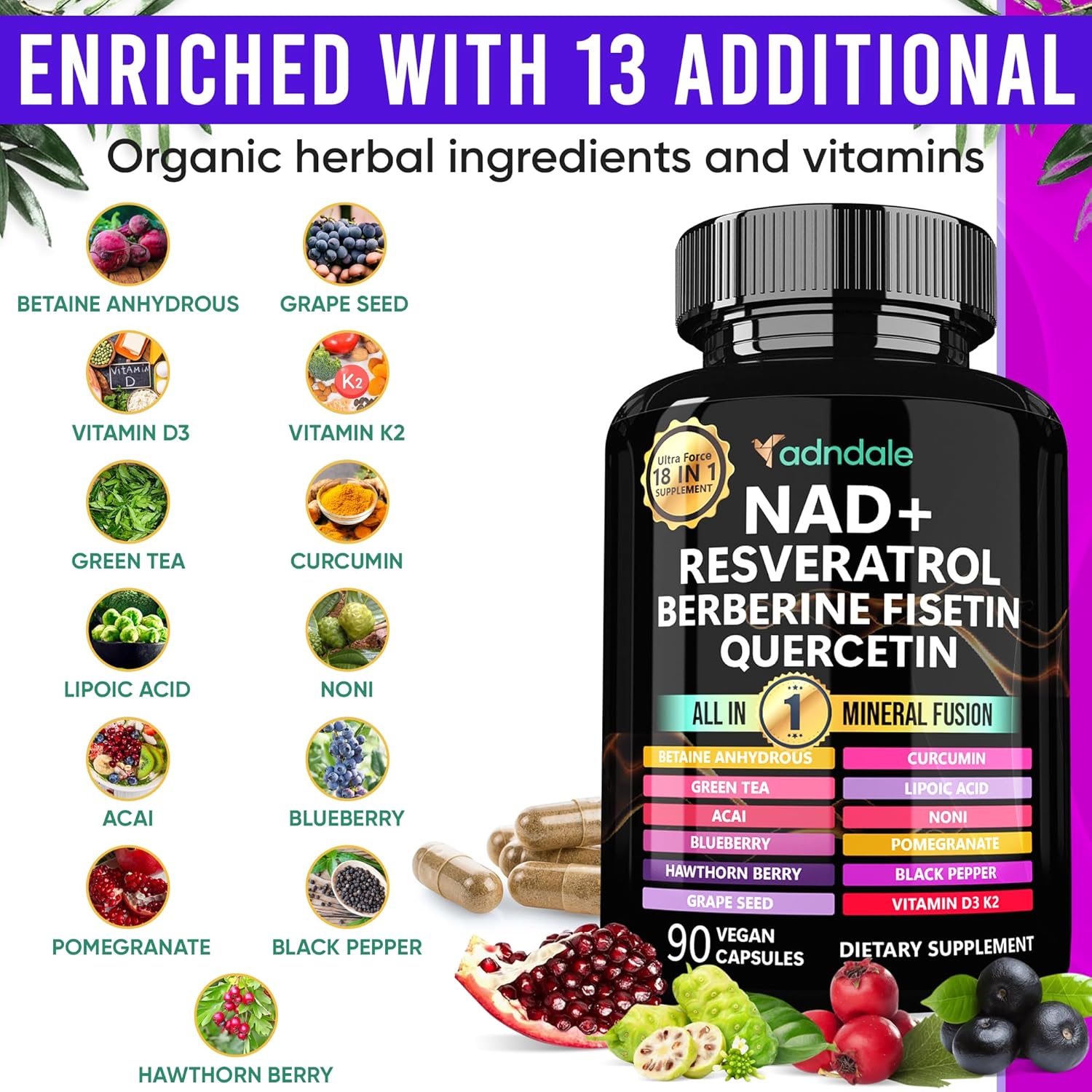 90pcs NAD Supplement - Longevi - Longevity Health & Wellness Hotel Adults Only のレビューと価格