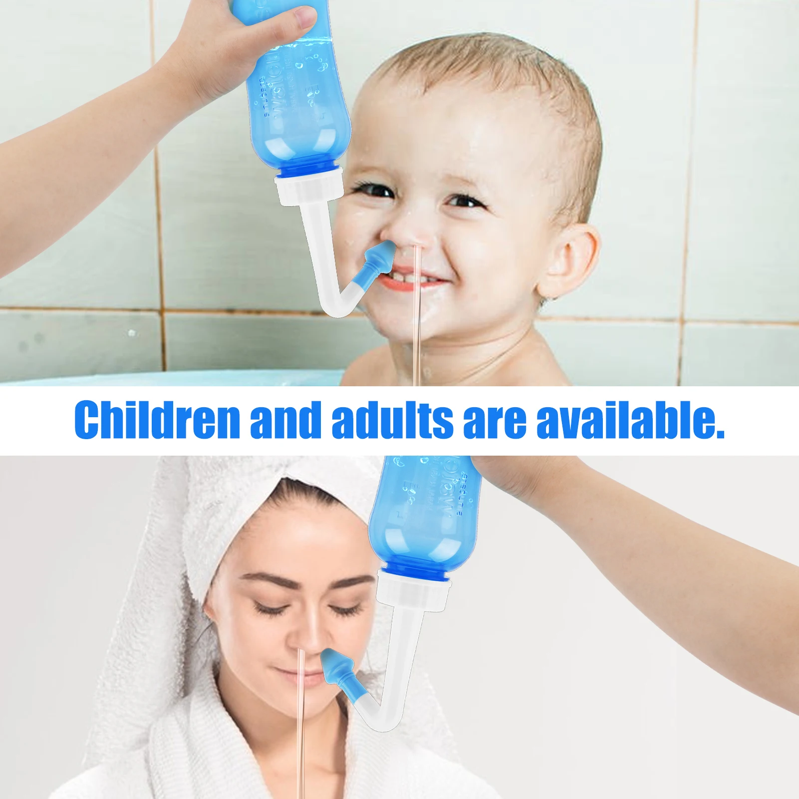 300/500ML Nose Wash Cleaner Na - Neti Pot Nasal Rinse のレビューと価格