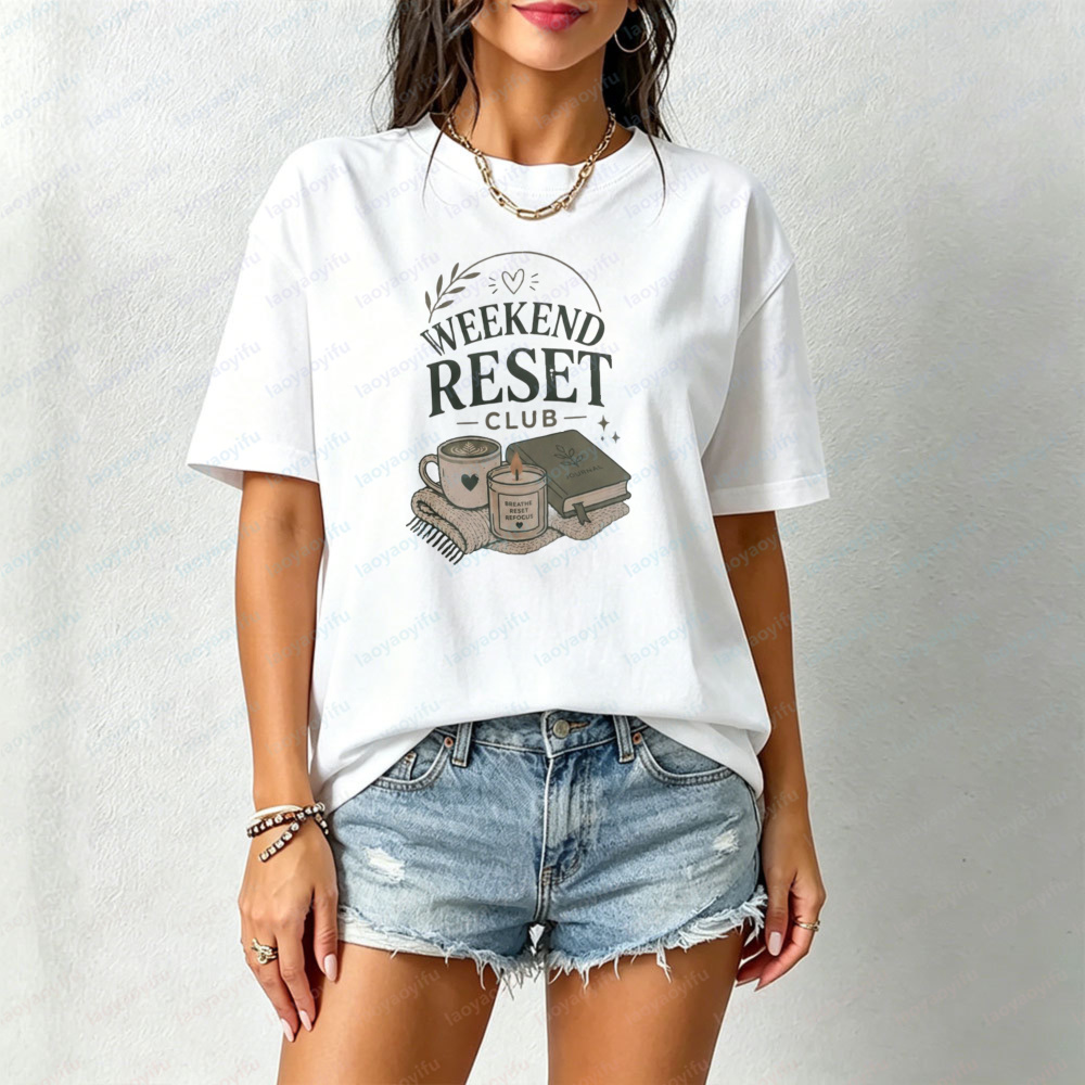 Weekend Reset Club T-Shirt Sel - Your Health Wellness のレビューと価格