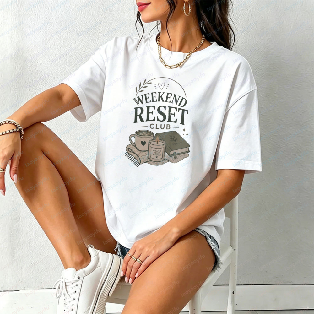 Weekend Reset Club T-Shirt Sel - Your Health Wellness のレビューと価格