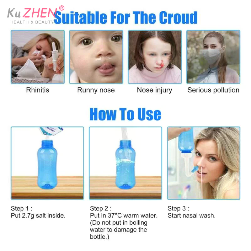1PCS Nasal Irrigator Rinse Bot - Neti Pot Nasal Rinse のレビューと価格