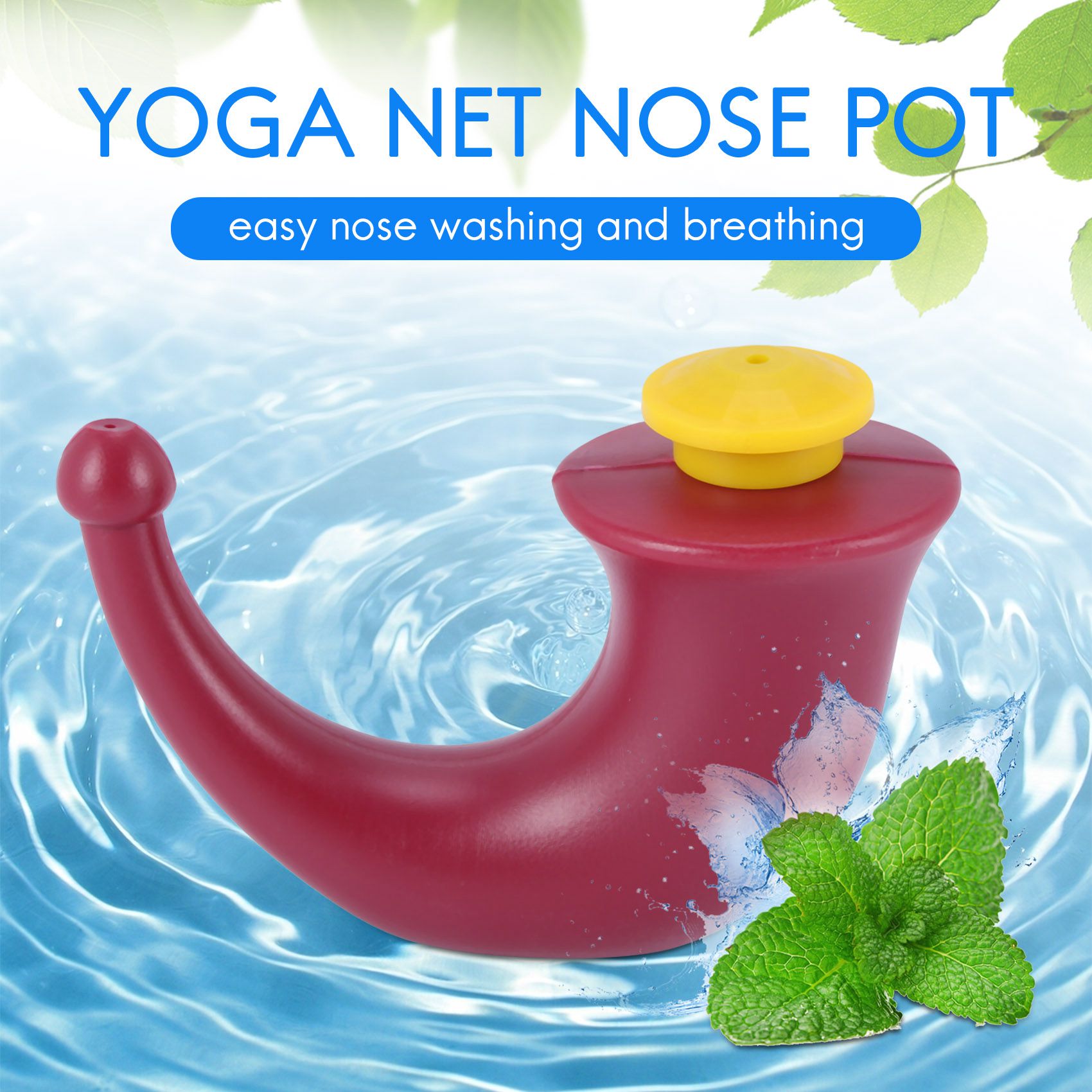 Yoga Nasal Neti Pot Rinsing No - Neti Pot Nasal Rinse のレビューと価格