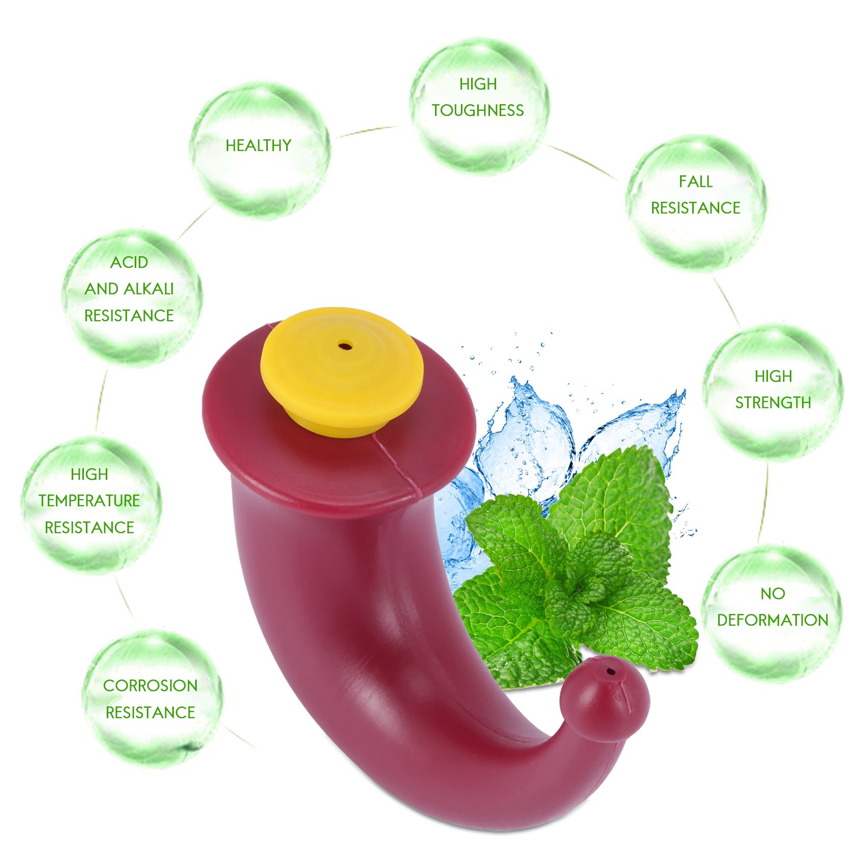 Yoga Nasal Neti Pot Rinsing No - Neti Pot Nasal Rinse のレビューと価格