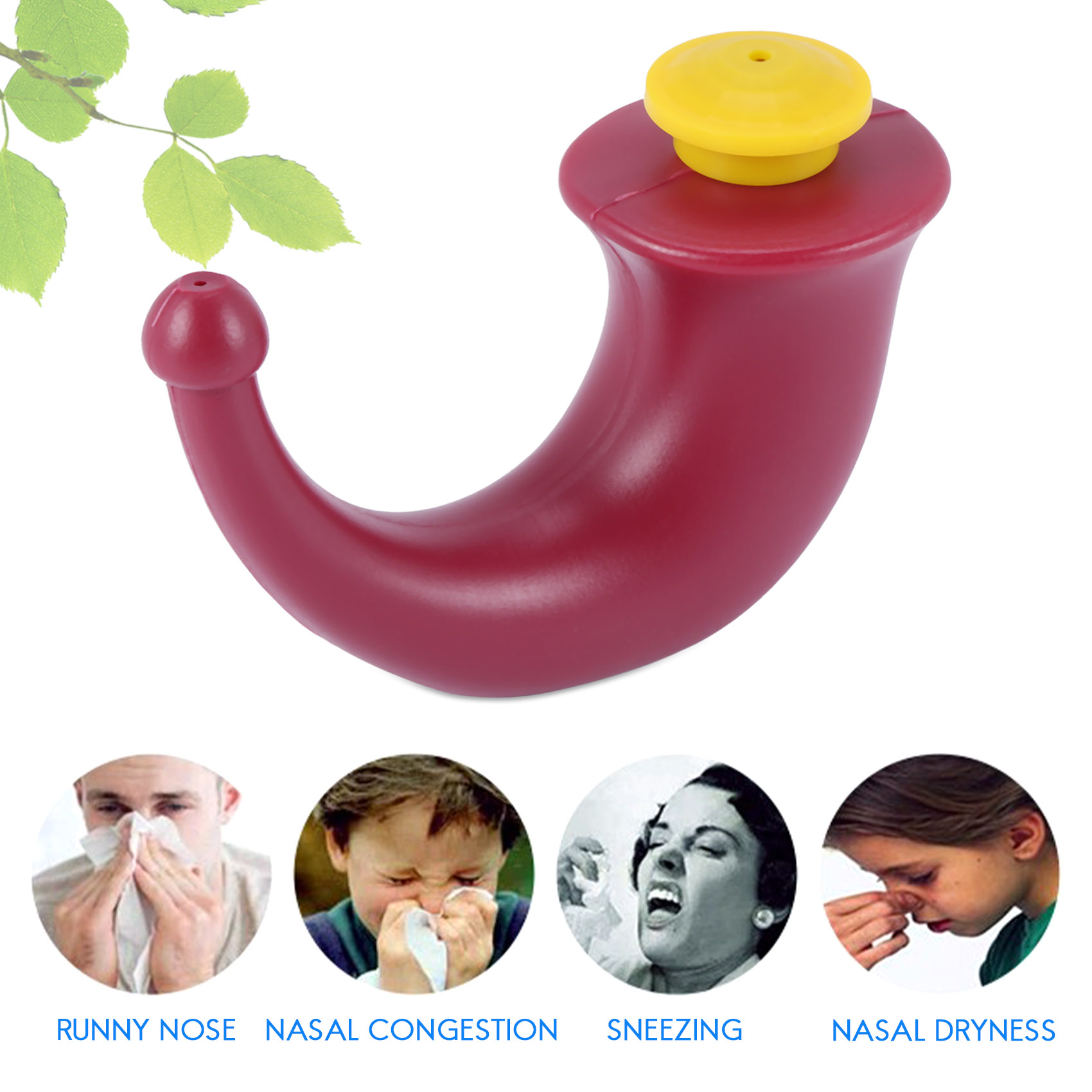 Yoga Nasal Neti Pot Rinsing No - Neti Pot Nasal Rinse のレビューと価格