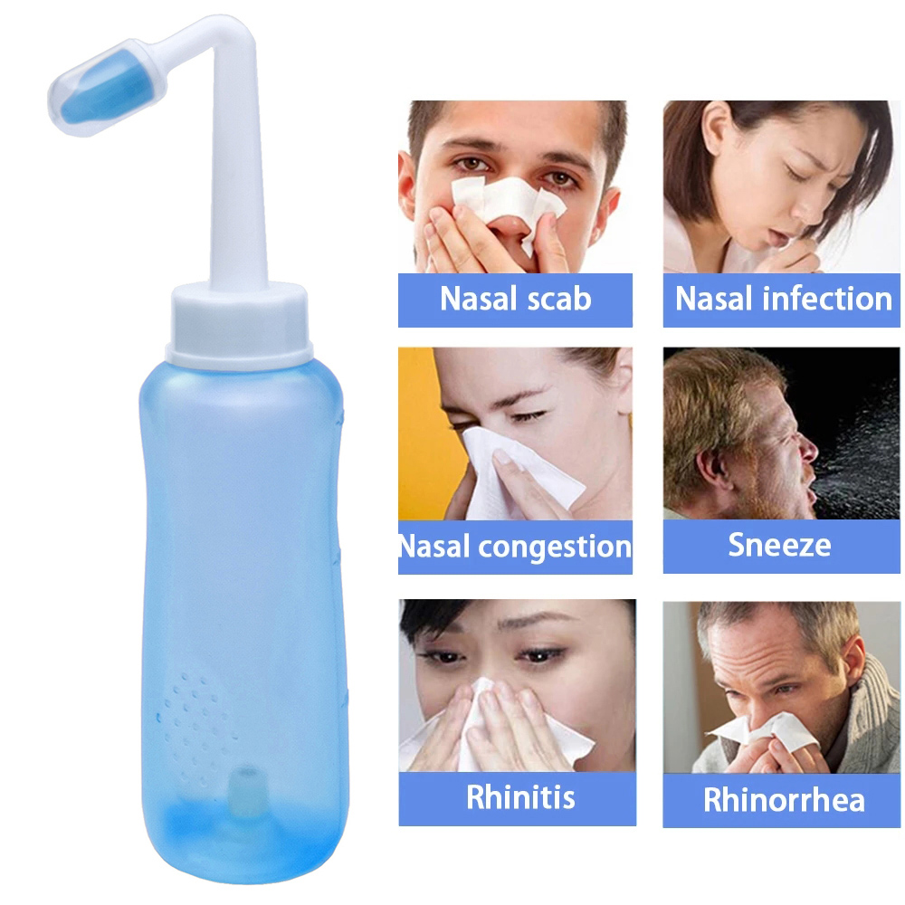 Nose Wash Cleaner Bottle 300ml - Neti Pot Nasal Rinse のレビューと価格