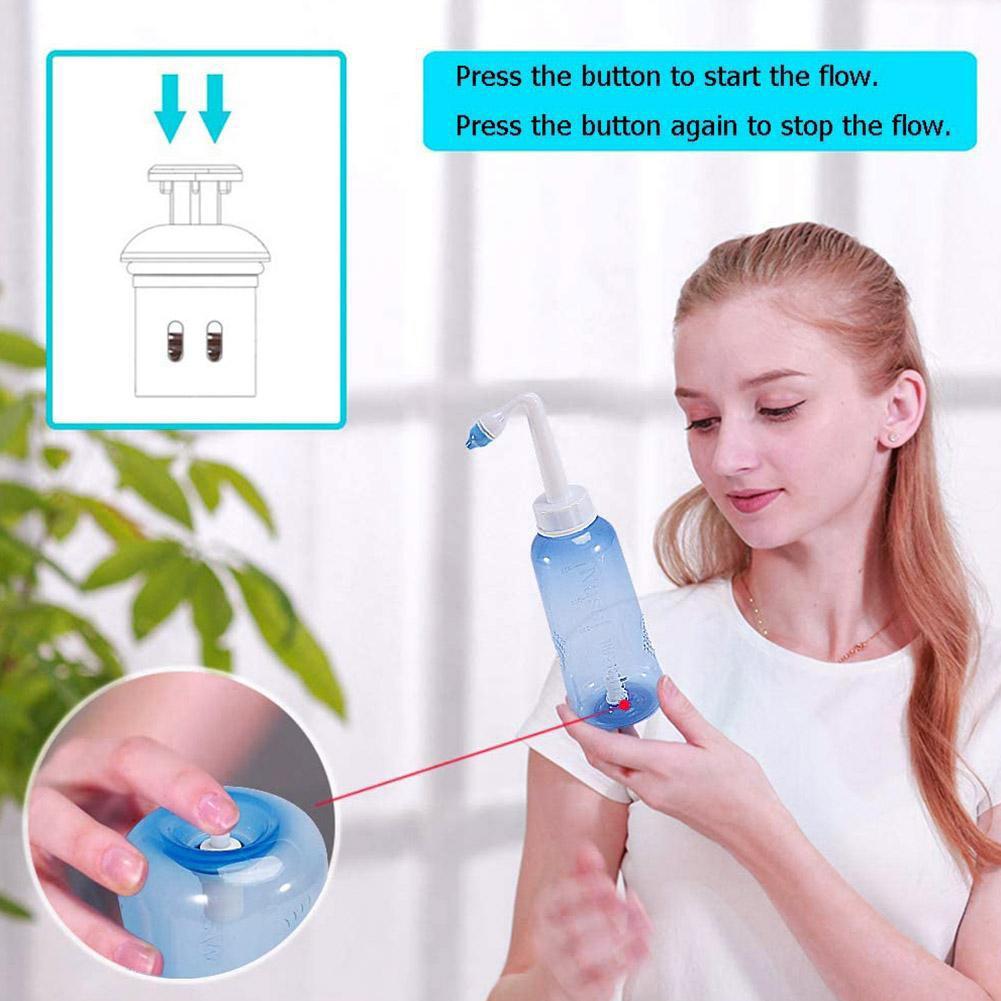 300 Nose Wash Cleaner Nasal Ir - Neti Pot Nasal Rinse のレビューと価格