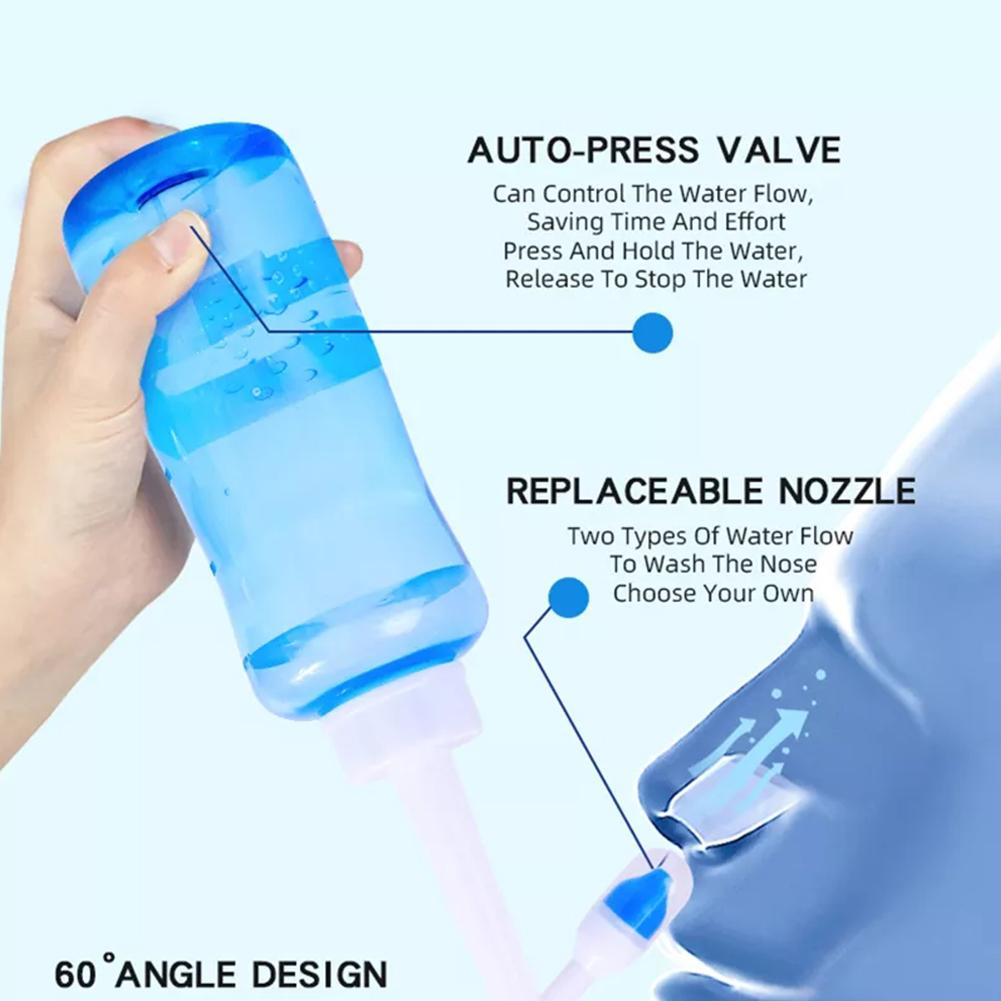 300 Nose Wash Cleaner Nasal Ir - Neti Pot Nasal Rinse のレビューと価格