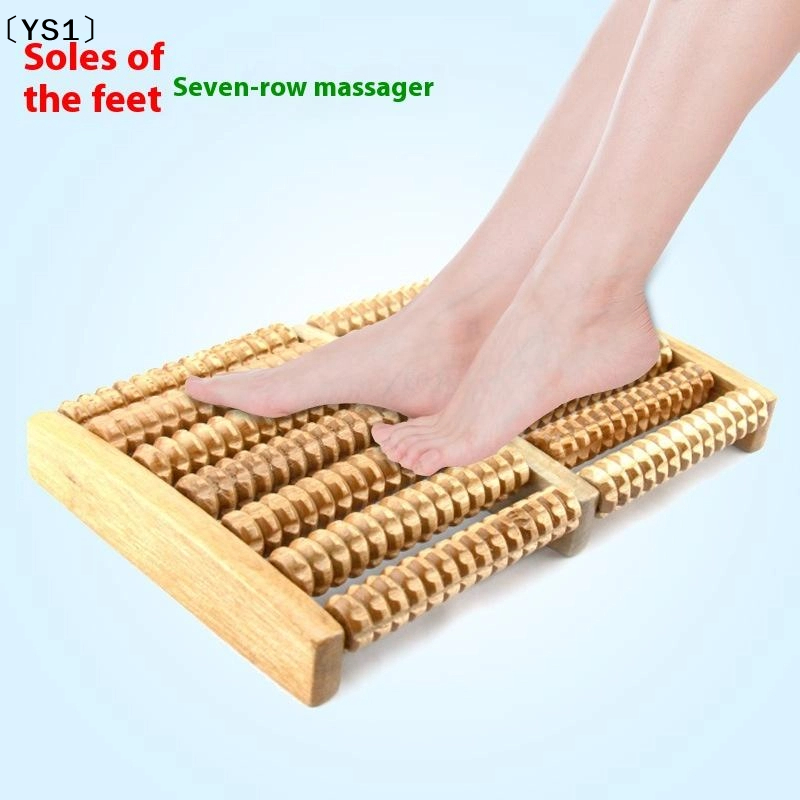 〔YS1〕 Wooden Foot Massager Rol - Reflexology Foot Roller のレビューと価格