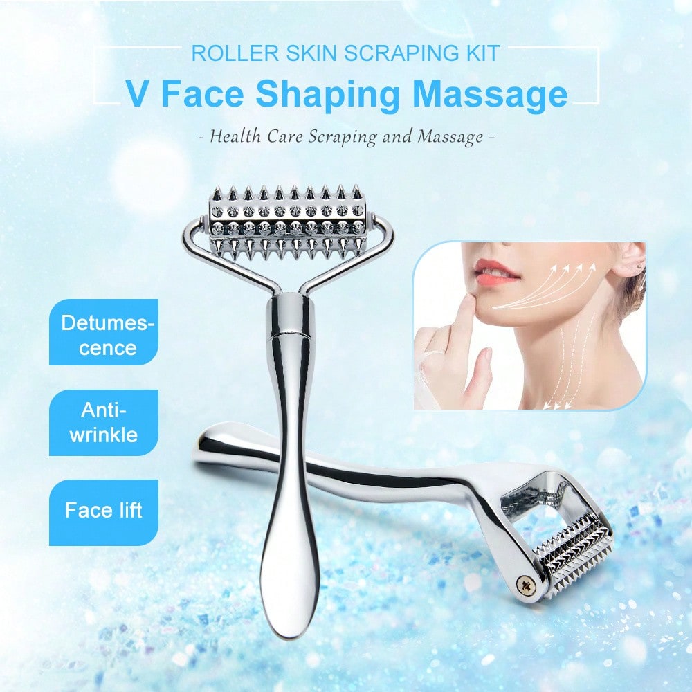 Stainless Steel Facial Massage - Reflexology Foot Roller のレビューと価格