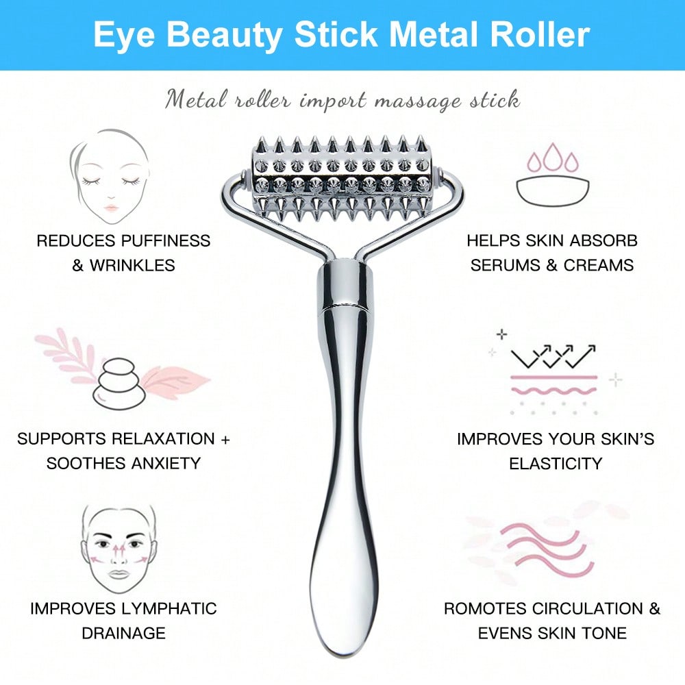 Stainless Steel Facial Massage - Reflexology Foot Roller のレビューと価格