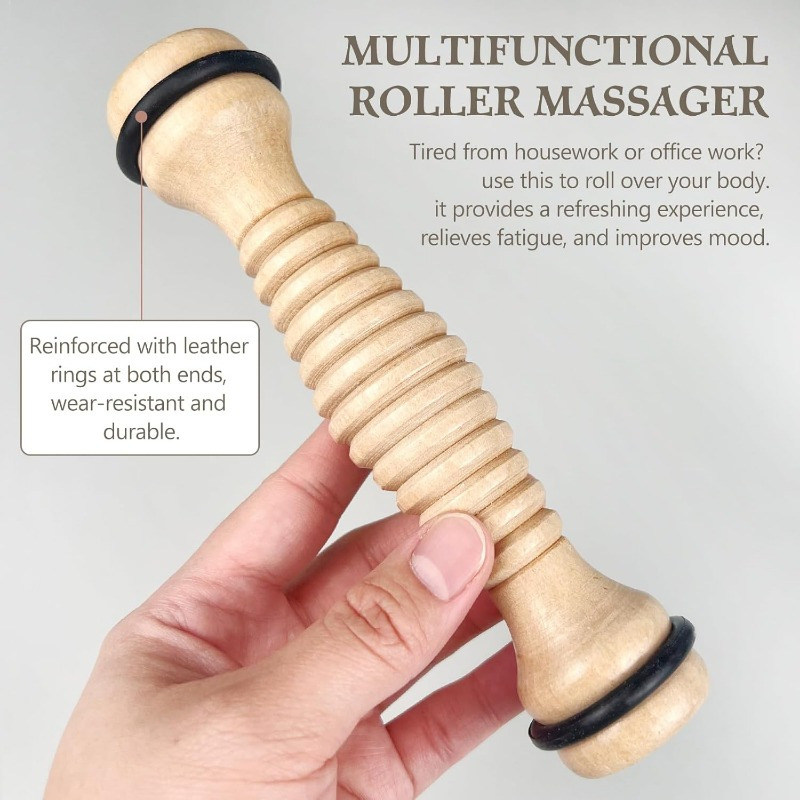 1pc wooden foot massager-foot  - Reflexology Foot Roller のレビューと価格