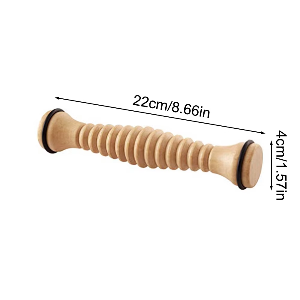 1pc wooden foot massager-foot  - Reflexology Foot Roller のレビューと価格