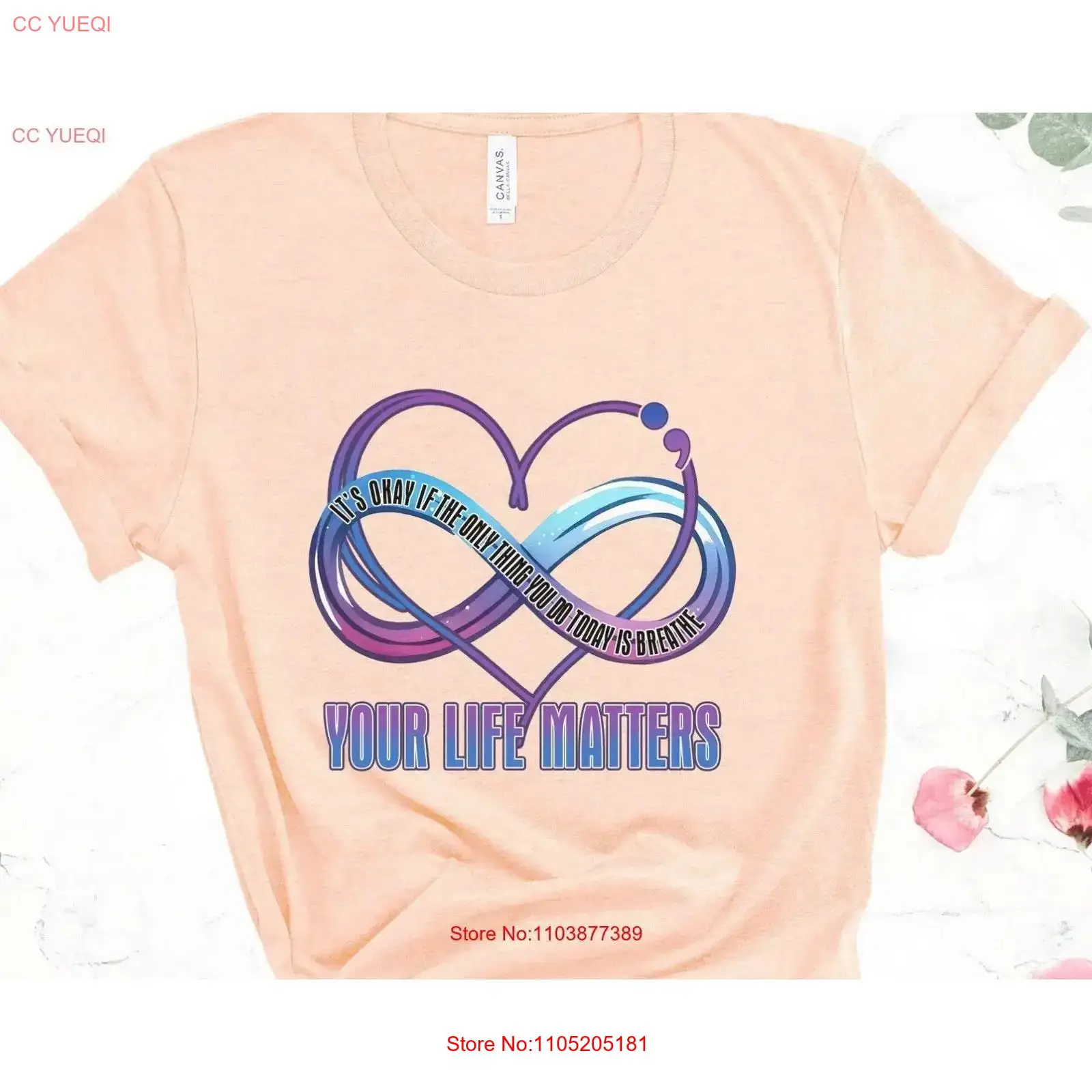 Mental Health T Shirt It's Oka - Your Health Wellness のレビューと価格