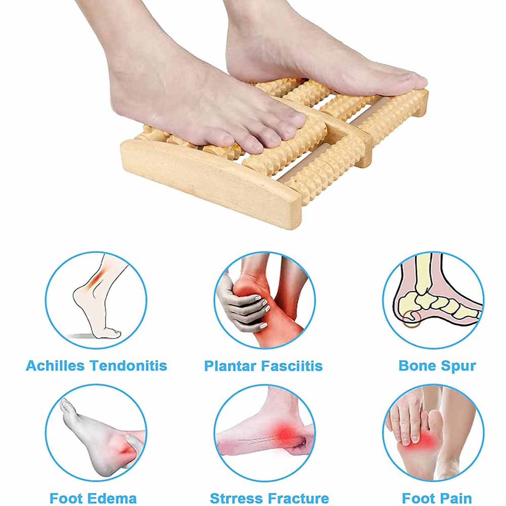 Foot Massager for Plantar Fasc - Reflexology Foot Roller のレビューと価格