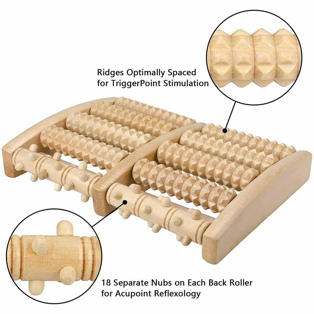 Foot Massager for Plantar Fasc - Reflexology Foot Roller のレビューと価格