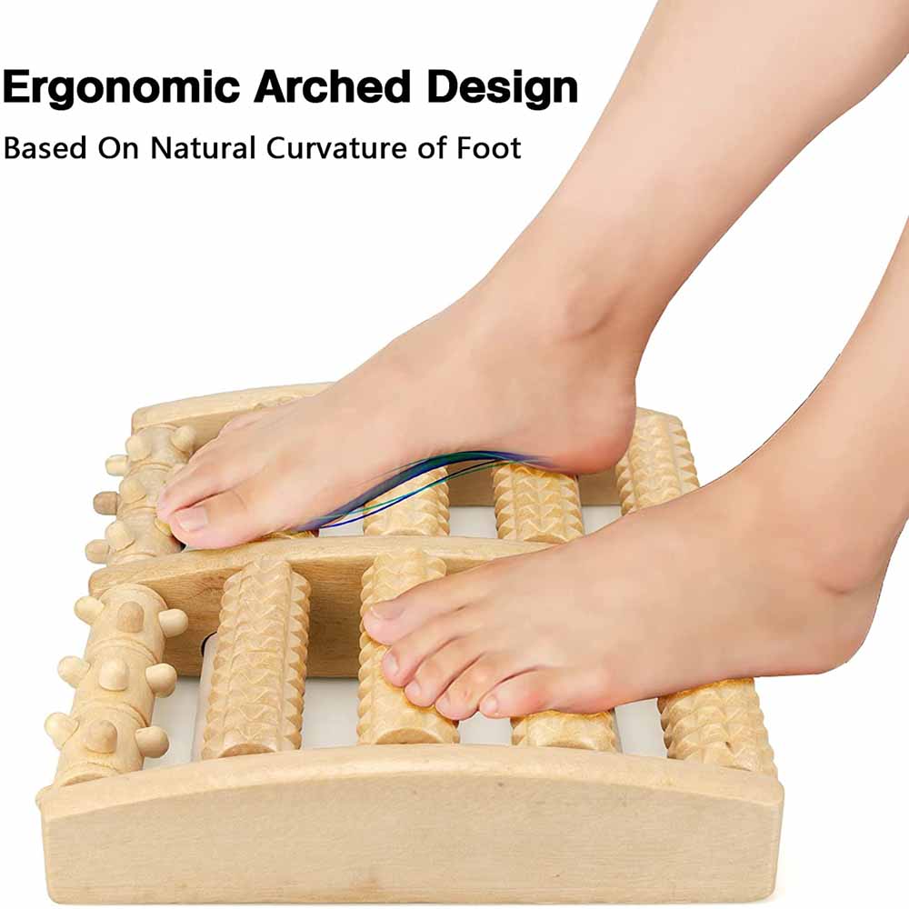 Foot Massager for Plantar Fasc - Reflexology Foot Roller のレビューと価格