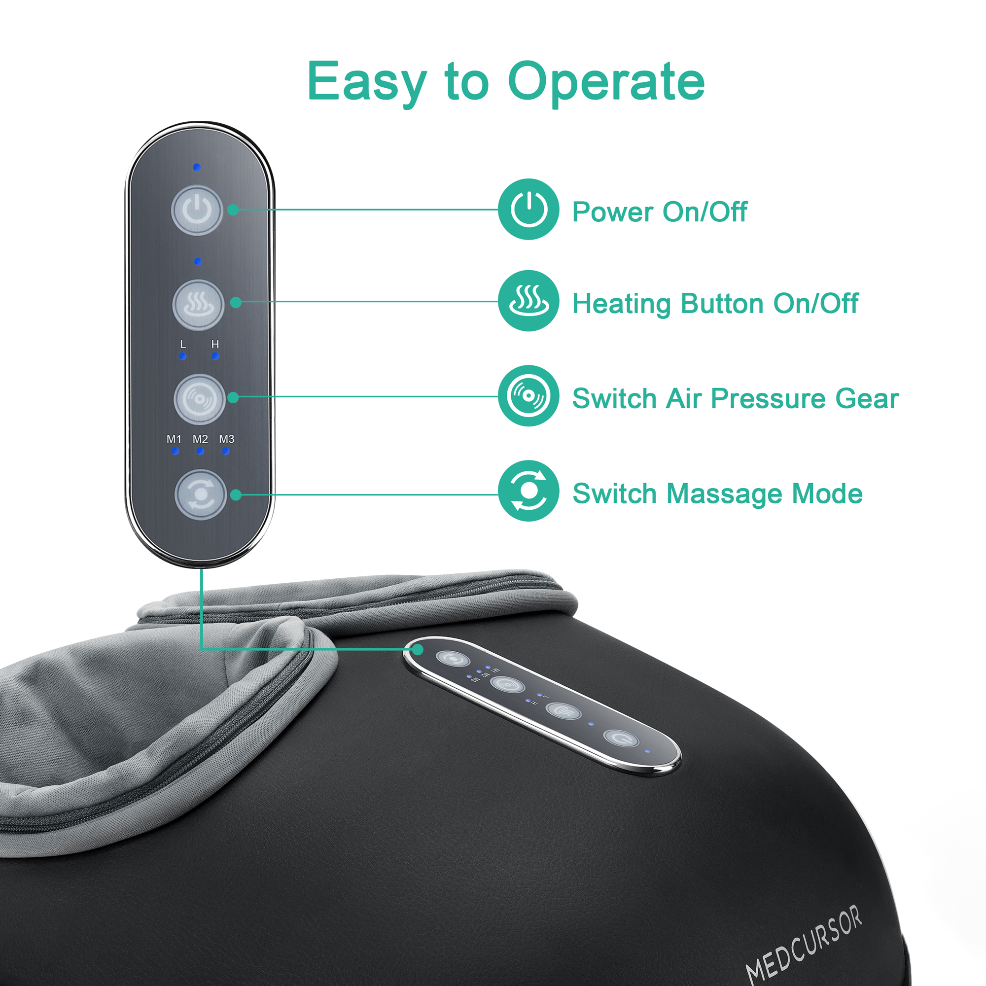 Medcursor Shiatsu Foot Massage - Reflexology Foot Roller のレビューと価格