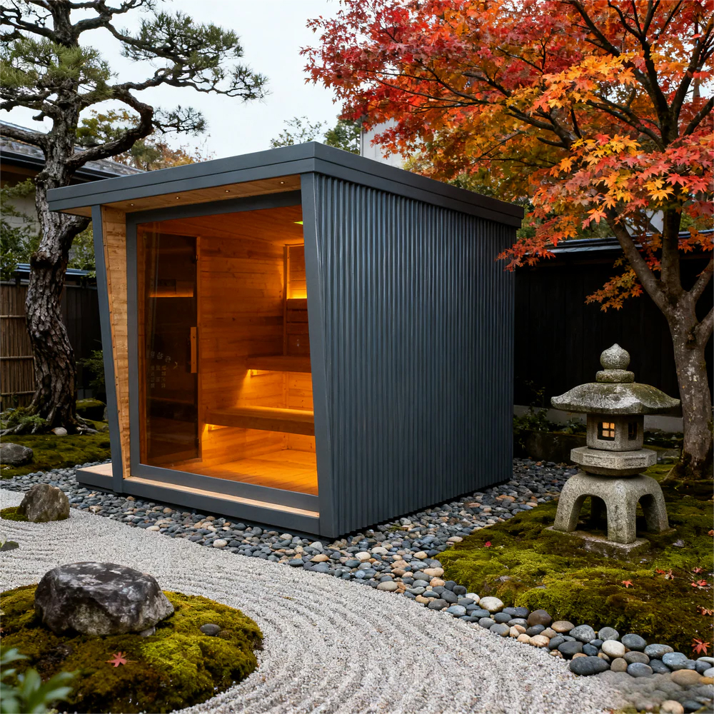 Custom Made Gray Outdoor Moder - Health Wellness And Spa のレビューと価格