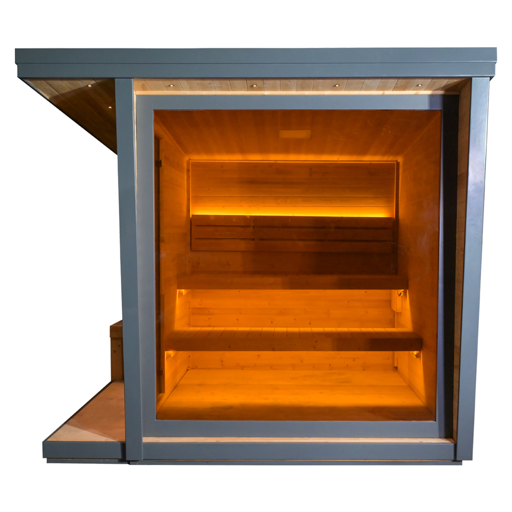 Custom Made Gray Outdoor Moder - Health Wellness And Spa のレビューと価格