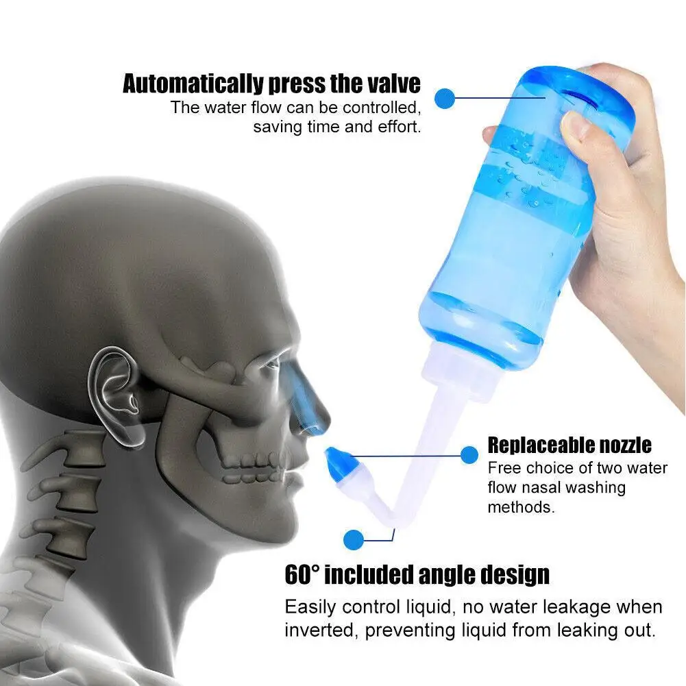 300ml  Nose Wash Cleaner Nasal - Neti Pot Nasal Rinse のレビューと価格